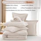 Conjunto de Edredom NUVEM com 7 Peças